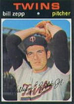 1971 Topps Baseball Cards      271     Bill Zepp